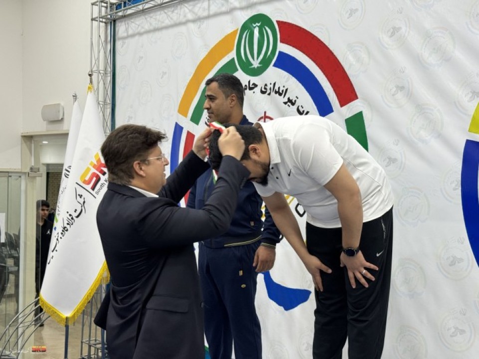 فولاد کاوه قهرمان مسابقات تیراندازی کارگری هرمزگان